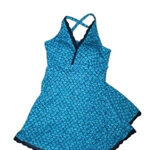 Torrid Size 2X (2) One Piece Swim Dress Style Swimsuit Plus Size